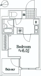 ラ・エテルノ大島ウーノ【5階】の間取り