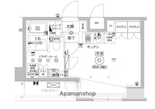 セジョリ墨田EASTⅢ【6階】の間取り