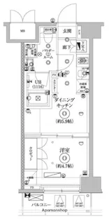 セジョリ墨田EASTⅢ【8階】の間取り