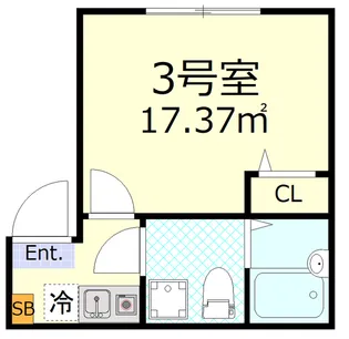 GRIP新小岩【1階】の間取り