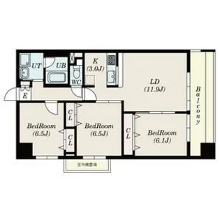 SーFORT亀戸【12階】の間取り