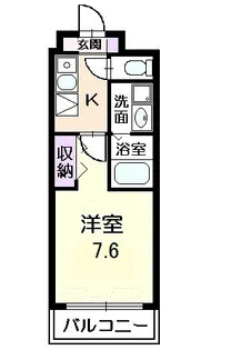 デュークM.S【3階】の間取り
