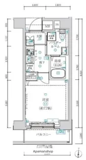 アルテシモヴィコロ【5階】の間取り