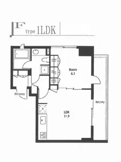 ステイシス町屋【0806号室】の間取り