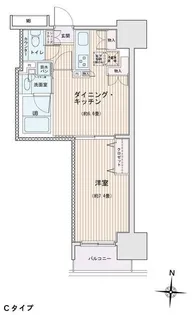 エスティメゾン錦糸町Ⅱ【3階】の間取り