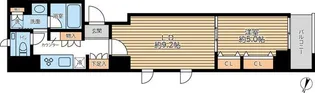 GRAN PASEO日本橋三越前【10階】の間取り