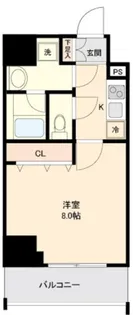 リテラス大島【14階】の間取り