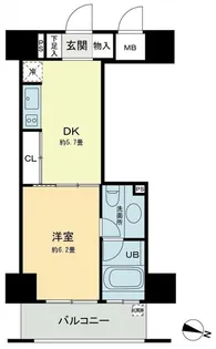 ベルファース本郷弓町【10階】の間取り