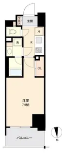 プライマル南砂【8階】の間取り