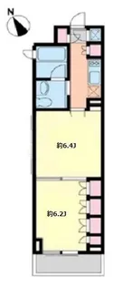 プラティーク清澄白河【3階】の間取り