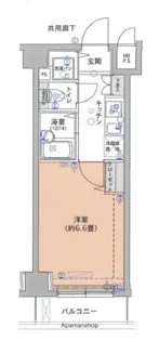 ヴェルト亀戸Ⅱ【2階】の間取り