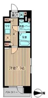 LASANTE木場公園【2階】の間取り