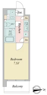 LASANTE木場公園【9階】の間取り