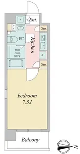 LASANTE木場公園【9階】の間取り