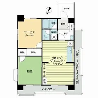 吾妻橋サニーコーポ【3階】の間取り