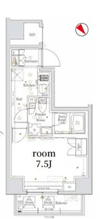 LOG新川【9階】の間取り