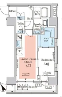 2DKの間取り画像