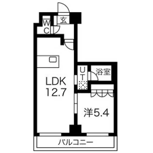 LEXE八広【5階】の間取り