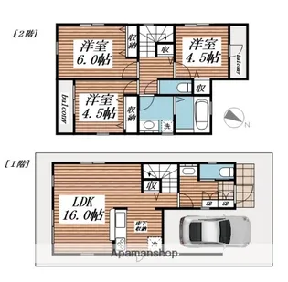 SUMAI−TO市川市原木01【1階】の間取り