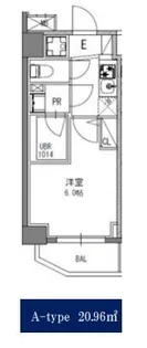 SーRESIDENCE行徳【3階】の間取り