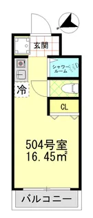 日本橋ロイヤルプラザ【5階】の間取り