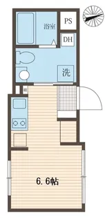 LIBERTE荒川【1階】の間取り