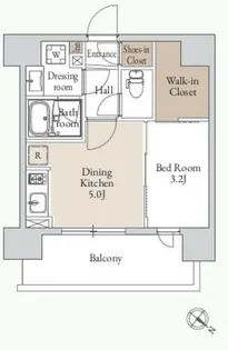 グランカーサ三ノ輪Ⅲ【12階】の間取り