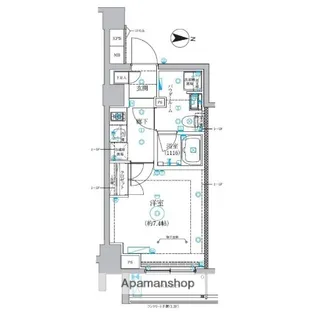 CREALPREMIER大島【2階】の間取り