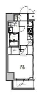 SーRESIDENCE押上SOUTH【2階】の間取り