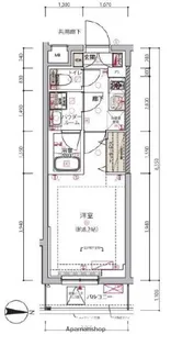 アルコバレーノ東向島【4階】の間取り