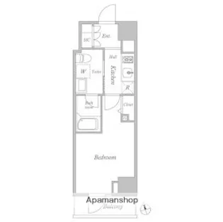 GRAN PASEO 田原町【4階】の間取り