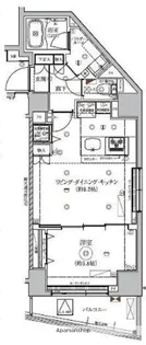 RELUXIA東向島Ⅱ【7階】の間取り