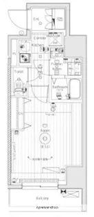東京都墨田区東向島6丁目【マンション】の間取り