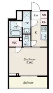 GRANPASEO浅草橋【2階】の間取り