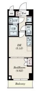 PASEO本所吾妻橋【4階】の間取り