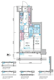 GENOVIA木場Ⅱ【7階】の間取り