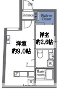 アリュール砂町銀座【4階】の間取り