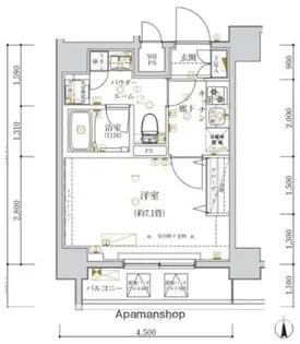 アルコバレーノ亀戸【6階】の間取り