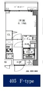 SーRESIDENCE行徳AILE【4階】の間取り