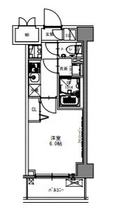SーRESIDENCE行徳AILE【6階】の間取り