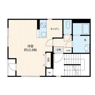 THE ROOM’S 日本橋浜町【301号室号室】の間取り