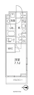 リテラス清澄白河【5階】の間取り