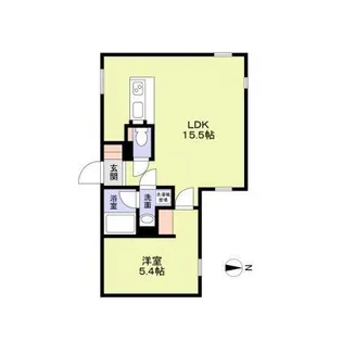 グランクレーア南砂【2階】の間取り