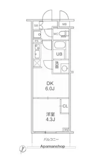 LIMERESIDENCE HIKIFUNE【1階】の間取り
