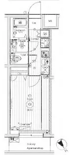 メイクスWアート小村井【2階】の間取り