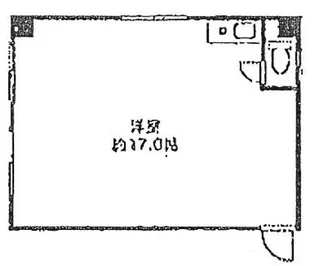 Mマンション【208号室号室】の間取り