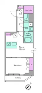 ラクラス押上【1階】の間取り