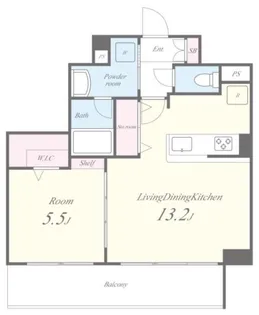 NOUVELLE MAISON YAMAYAII(ヌーベルメゾン【7階】の間取り