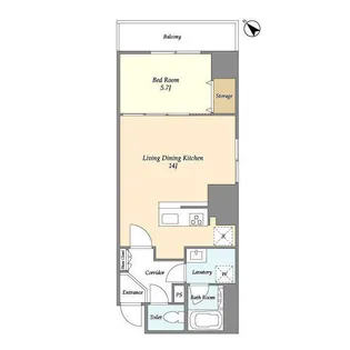 NIFIT日本橋横山町【3階】の間取り