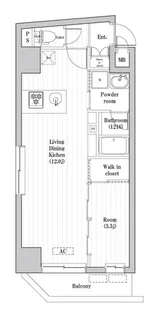 ハーモニーレジデンス東京ツリー京島【1階】の間取り
